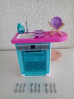 Barbie Keukenset HJV34, Ophalen of Verzenden, Gebruikt, Accessoires
