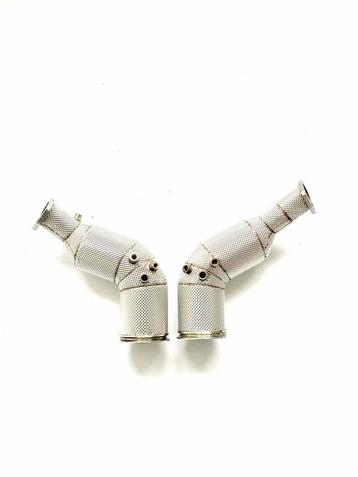 RS6 C8 downpipe met 200 cell race kat / sport kat beschikbaar voor biedingen