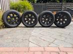 Mini Cooper 15 inch zwart gespoten velgen met band, Auto-onderdelen, Ophalen, Gebruikt, 15 inch, 175 mm