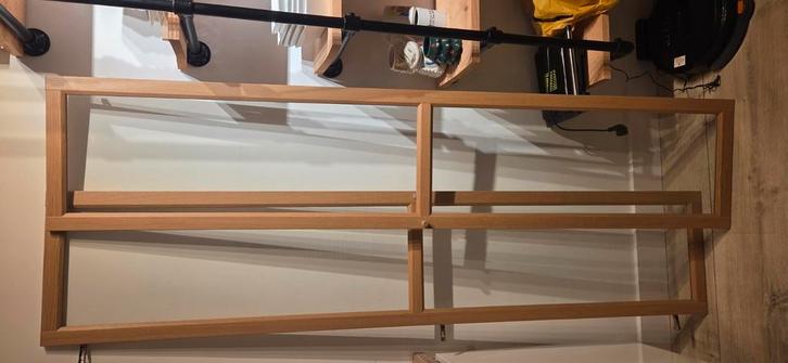 Ikea Oxberg glazen deuren., Huis en Inrichting, Kasten | Boekenkasten, Zo goed als nieuw, 50 tot 100 cm, Minder dan 100 cm, 25 tot 50 cm