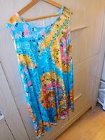 Leuke mooie zomer long tuniek/jurk maat 48/50, Ophalen of Verzenden, Zo goed als nieuw, Blauw, Jurk