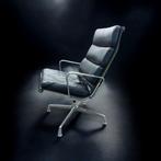 Eames ea216 lounge chair herman miller vitra softpad, Huis en Inrichting, Ophalen of Verzenden, Gebruikt, Zwart