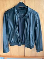 💕 Tof leer jacket van Claudia Sträter ! Mt 42 (40 kan ook), Zwart, Maat 42/44 (L), Ophalen of Verzenden, Claudia Sträter