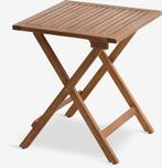 Nieuw! Klaptafel bijzettafel hout teak boot caravan camper, Tuin en Terras, Ophalen, Nieuw, Rechthoekig, Hout