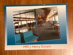 De Salon van Vakantieschip Rode Kruis MPS J. Henry Dunant, Ophalen of Verzenden, Gebruikt, Motorboot, Kaart, Foto of Prent