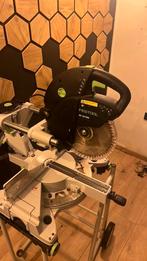 Festool ks 120 Rebq  kapex inc onderstel Z.g.a.n, 70 mm of meer, Ophalen of Verzenden, Zo goed als nieuw, Afkortzaag