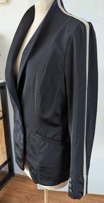 B-three zwarte blazer M 36-38, Zwart, Ophalen of Verzenden, Zo goed als nieuw, Jasje