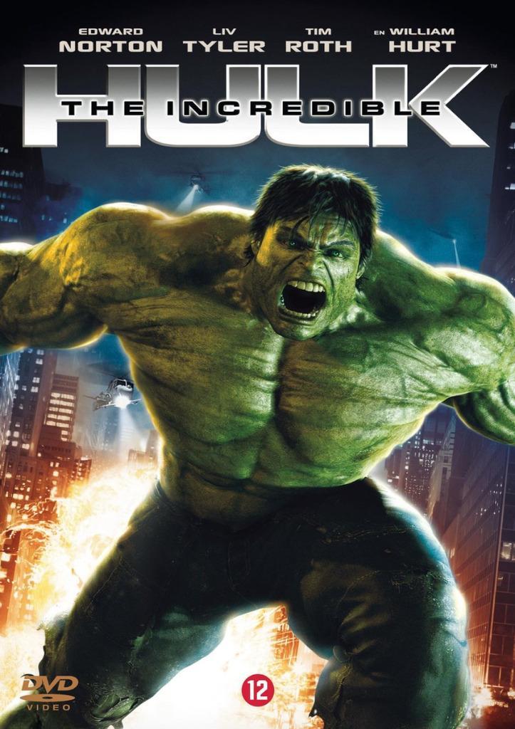 The Incredible Hulk DVD, Cd's en Dvd's, Dvd's | Actie, Zo goed als nieuw, Actie, Vanaf 12 jaar, Verzenden