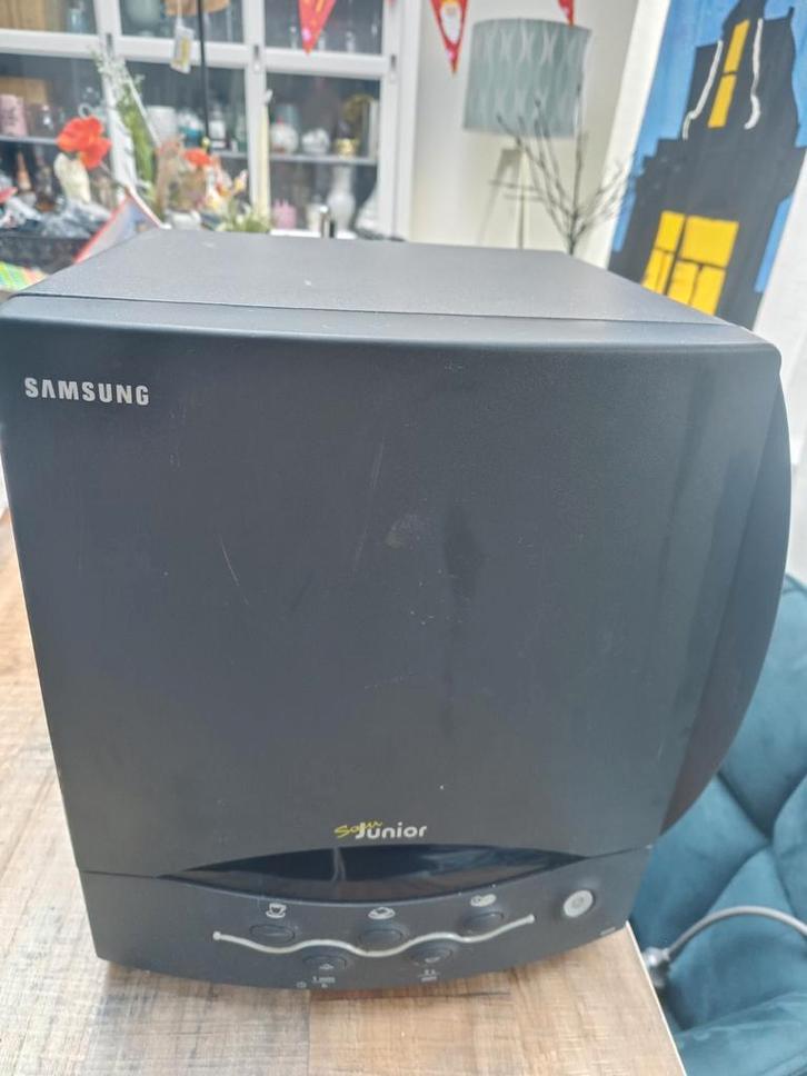 Compacte Magnetron - Ideaal voor Caravan/Vrachtwagen, Witgoed en Apparatuur, Magnetrons, Gebruikt, Vrijstaand, Magnetron, Minder dan 45 cm