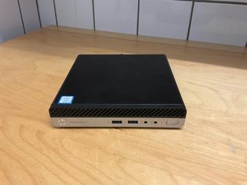 HP prodesk 400G3 Mini, Intel Core i5-7e gen.,7500T, +adapter beschikbaar voor biedingen