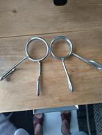 Set Olypische veer sluitingen 50mm halterstang snel collars, Sport en Fitness, Ophalen of Verzenden, Nieuw, Benen, Halterstangen