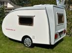 Nette Camptrailer teardrop / mini caravan, 380kg, voortent!, Overige merken, Vast bed, Rondzit, Tot en met 2