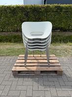 5X Vitra Tom Vac voor €150, Gebruikt, Wit, Ophalen of Verzenden, Metaal