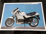 Folder BMW K100RS, Motoren, Handleidingen en Instructieboekjes, Verzenden, BMW