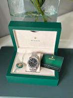 Rolex Datejust 41 Zwart, Sieraden, Tassen en Uiterlijk, Horloges | Heren, Ophalen of Verzenden, Nieuw, Staal, Rolex