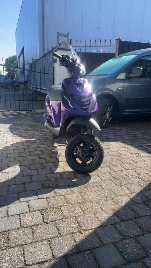 Zip 80 cc, Fietsen en Brommers, Scooters | Piaggio, Zo goed als nieuw, Zip, Benzine, Ophalen