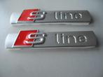 s-line embleem S-line logo s3 s4 s5 s6 s7 s8 a3 a4 a5 a6 a7, Ophalen of Verzenden, Nieuw, Audi