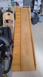 Retro houten glijbaan met klimrek en trapje uit gymzaal, Ophalen, Gebruikt, Overige typen
