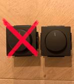 Busch-Jaeger LED Dimmer + Draaiknop (Zwart Mat), Doe-het-zelf en Verbouw, Elektra en Kabels, Ophalen of Verzenden, Zo goed als nieuw