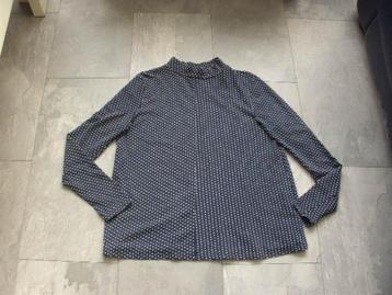 donkerblauw shirtje van Zara, maat L (qwe) beschikbaar voor biedingen