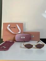 Miu Miu 56ZS - Goud, Sieraden, Tassen en Uiterlijk, Zonnebrillen en Brillen | Dames, Ophalen of Verzenden, Zo goed als nieuw, Overige kleuren