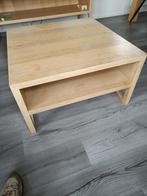 Te koop zware blank eiken salontafel, Huis en Inrichting, Tafels | Salontafels, Ophalen, Gebruikt, 50 tot 100 cm, 50 tot 100 cm