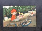Ansichtkaart Fiets, Nederland, Margret Boriss, Verzamelen, Ansichtkaarten | Themakaarten, Verzenden, 1920 tot 1940, Gelopen, Overige thema's