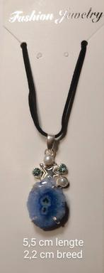 Druzy agaat, Ophalen of Verzenden, Nieuw, Zilver