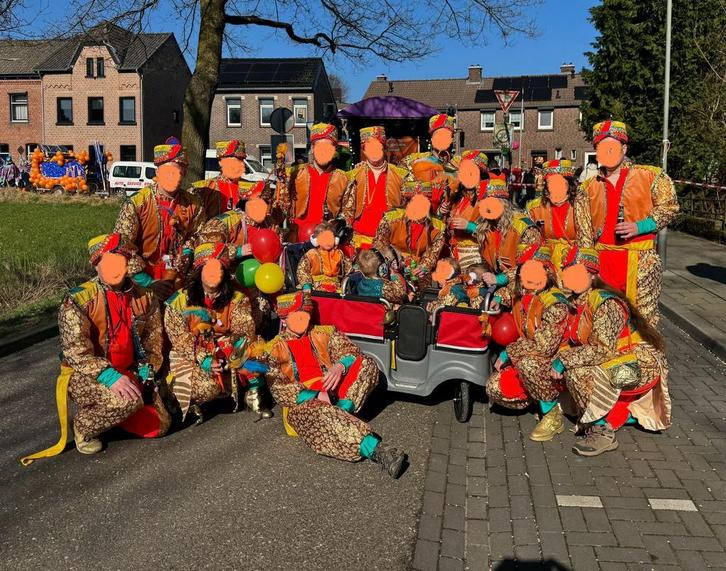 Carnavalspak loopgroep - Man/Vrouw, Kleding | Heren, Carnavalskleding en Feestkleding, Gedragen, Kleding, Carnaval, Overige maten