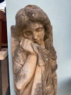 Zeer oude exclusieve set kalkstenen beelden – 300 jaar oud, Antiek en Kunst, Ophalen