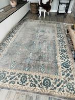 Groot Vintage Vloerkleed 200x300, Gebruikt, Verzenden, 200 cm of meer, Grijs