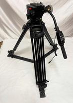 Manfrotto 525MVB professionele statief+Remot+503 kop+tas, N, N, Zo goed als nieuw, 150 tot 175 cm