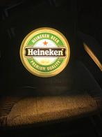 Heineken reclame bord, Verzamelen, Biermerken, Ophalen, Zo goed als nieuw, Reclamebord, Plaat of Schild, Heineken