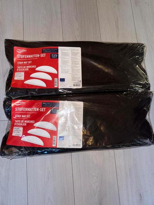 MERADISO Trapmatten, 2x 15 stuks, 65 x 26 cm, bruin, Doe-het-zelf en Verbouw, Ladders en Trappen, Nieuw, Trap, Minder dan 2 meter
