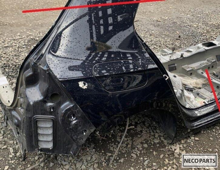 GOLF VIII GOLF 8 ACHTERSCHERM SNIJDEEL, Auto-onderdelen, Carrosserie en Plaatwerk, Achterklep, Volkswagen, Achter, Gebruikt, Ophalen of Verzenden