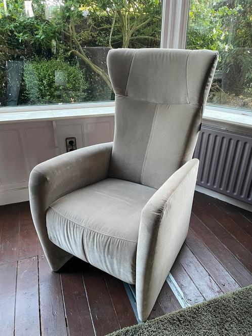 Prominent sta-op fauteuil | Nooit gebruikt, Huis en Inrichting, Fauteuils, Zo goed als nieuw, Stof, 75 tot 100 cm, 100 tot 125 cm