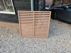 Evolar achterplaat airco / warmtepomp omkasting teak L large, Ophalen, Zo goed als nieuw