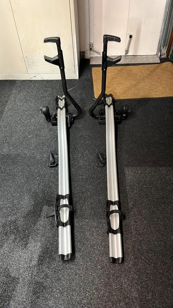 Thule fietsen drager voor op dakdragers, Auto diversen, Fietsendragers, Zo goed als nieuw, Dakdrager, Ophalen