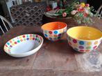 Servies SIAKI POLKADOT -STIPPEN samen:, Ophalen of Verzenden, Aardewerk, Overige stijlen, Schaal of Schalen