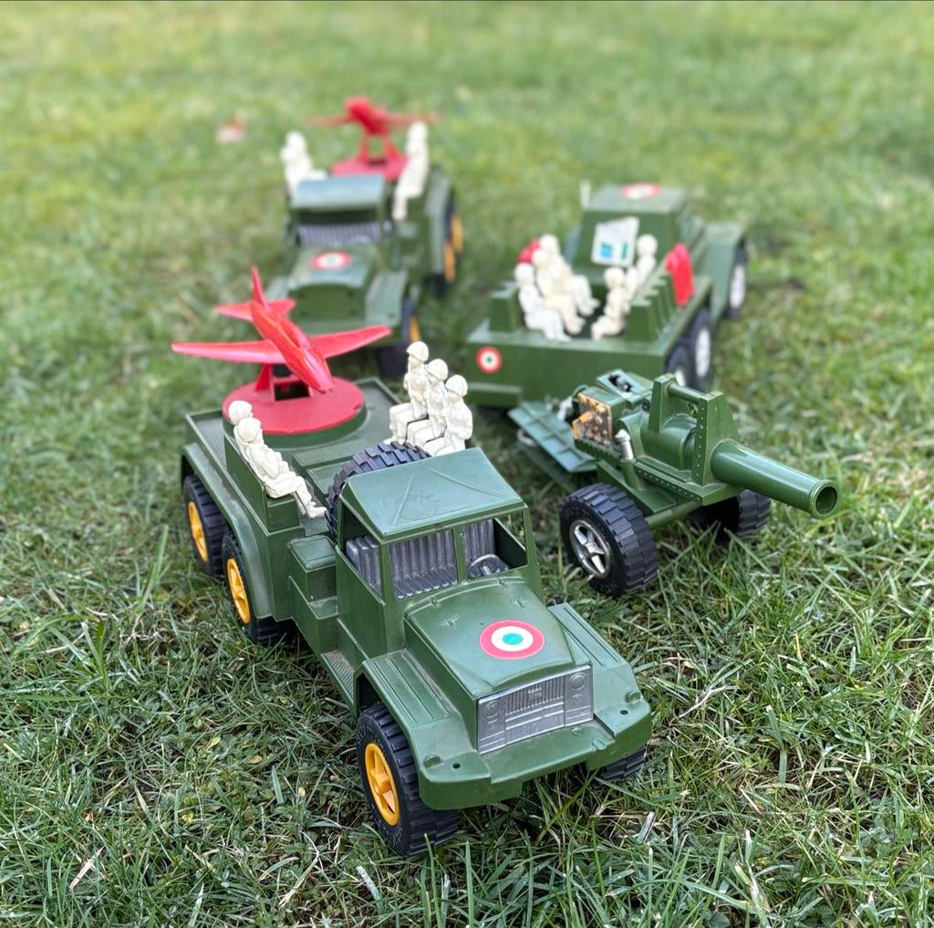 Polistil Militair Speelgoed Set, Verzamelen, Speelgoed, Gebruikt, Ophalen of Verzenden