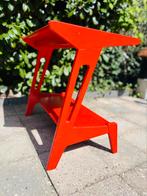Vintage Bijzettafeltje  Houten Trolley Tafeltje, Huis en Inrichting, Tafels | Sidetables, Gebruikt, 50 tot 100 cm, Ophalen of Verzenden