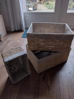 Rieten manden, Huis en Inrichting, Ophalen, Rechthoekig, Riet