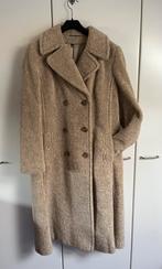 Lange alpaca mantel mt 40-42, Kleding | Dames, Jassen | Winter, Ophalen of Verzenden, Zo goed als nieuw, Maat 42/44 (L)