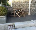Tuintegels zwart - BASALTINA OLIVIA BLACK 60x60x2 - 151m², 60 cm of meer, Nieuw, Ophalen of Verzenden, 10 m² of meer