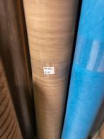 Forbo Marmoleum Bruin Gestreept Coupon | 5,80x1,60mtr, Ophalen, Nieuw, 75 m² of meer, Bruin