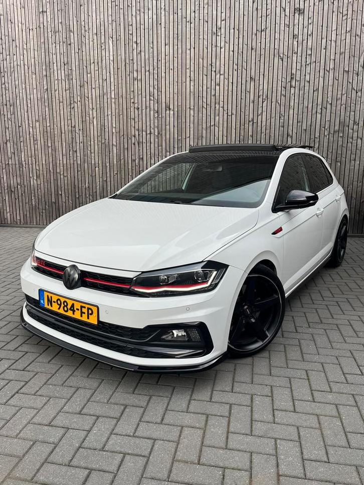 Volkswagen Polo 2.0 TSI GTI PANO LED ACC MAXTON RIEGER CARPL, Auto's, Volkswagen, Bedrijf, Polo, ABS, Achteruitrijcamera, Adaptieve lichten