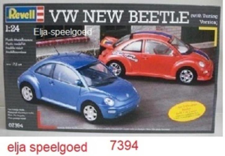 New Beetle van Revell 7394 1:24 modelbouw Kever VW auto, Hobby en Vrije tijd, Modelbouw | Auto's en Voertuigen, Nieuw, Auto, Groter dan 1:32
