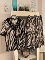 Gerry Weber blouse en rok maat 40 plissé, Kleding | Dames, Jasjes, Kostuums en Pakken, Kostuum of Pak, Maat 38/40 (M), Ophalen of Verzenden
