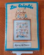 borduurpakket van "Les Triplés" met een ABC-thema, Anchor, Hobby en Vrije tijd, Ophalen of Verzenden, Zo goed als nieuw, Borduurpakket