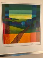 Ton Schulten - Zonneweg 2003 - Zeefdruk, Antiek en Kunst, Kunst | Litho's en Zeefdrukken, Ophalen